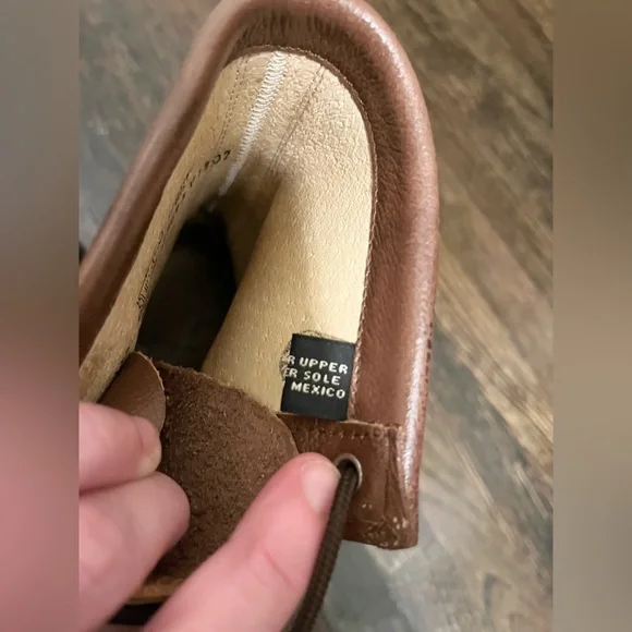 Vintage Justin’s leather lace-up boots size 8 women - Picture 4 of 11